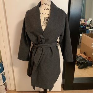 H&M Gray Wool Coat